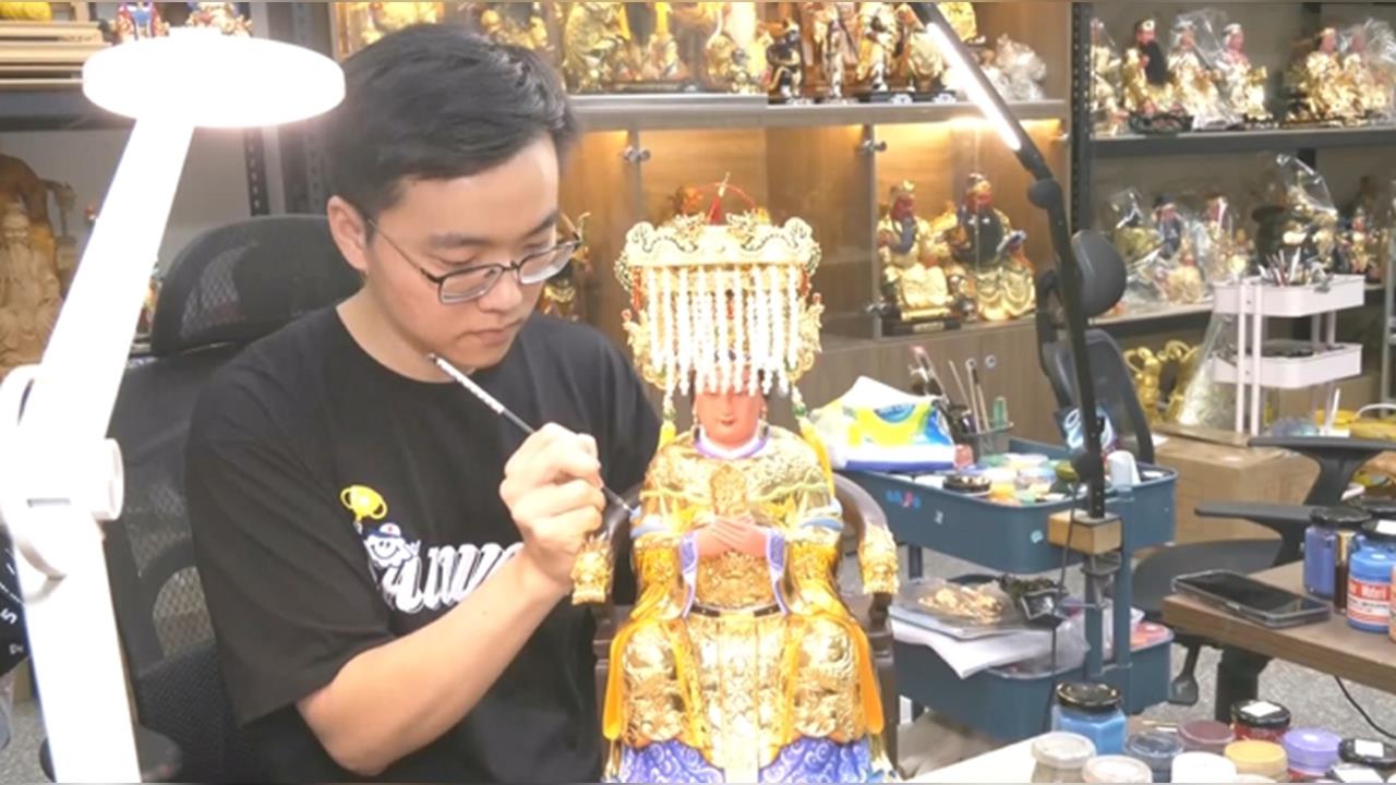 金價飆！佛要金裝金箔不能省　神像金箔成本價差十倍