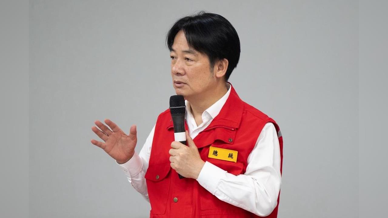 中秋連假心繫花蓮　賴總統感謝10萬志工協助救災