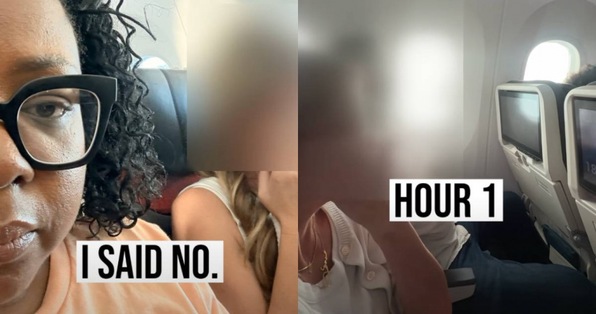 搭飛機想坐老公旁邊！婦要求換位遭拒竟哭3小時　丈夫前排呼呼大睡