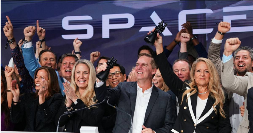 SpaceX上市股價跌至185美元　IPO進場投資人逼近損益兩平