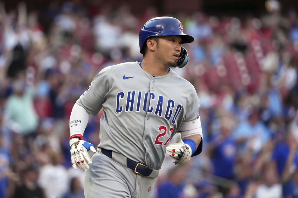 MLB(影)／鈴木誠也轟3分砲救不了小熊　紅雀金手套得主空手接傳美技結束比賽