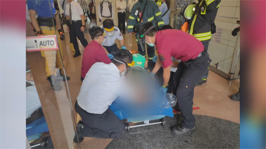 台北中山區大樓驚傳抄表員觸電 當場失去生命跡象送醫急救中