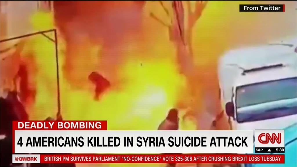 敘利亞IS炸彈攻擊18死 川普擬撤軍引質疑