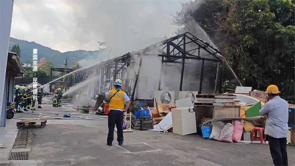 休園15年「中影文化城」傳火警　180平方公尺木造倉庫遭燒毀