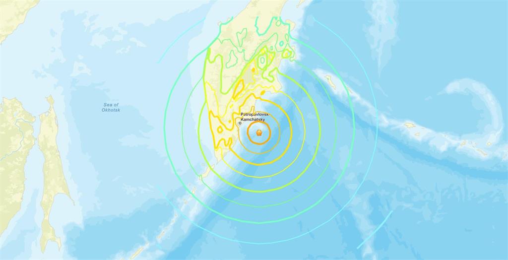 快新聞／俄羅斯堪察加半島外海規模8.8地震　美日發布海嘯警報