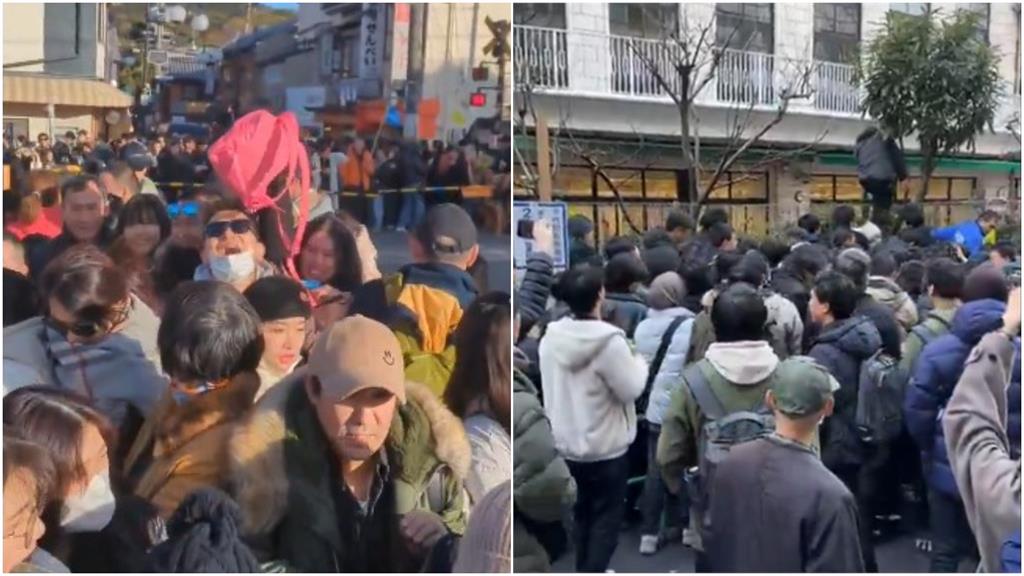 中國人過年湧日本！買顯卡竟翻牆插隊還「闖平交道狂推擠」當地人全搖頭