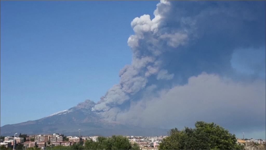 義大利埃特納火山噴發 未傳出人員傷亡