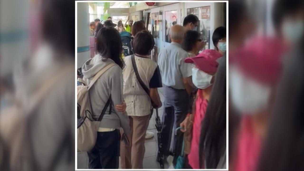 文湖線列車「行走輪破損」　40名旅客辛亥站緊急換乘