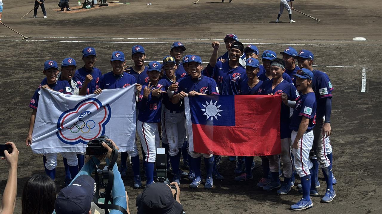 棒球(影)/七局上改判大逆轉得致勝分! 季軍戰台灣3:2險勝韓國獲U18第三名