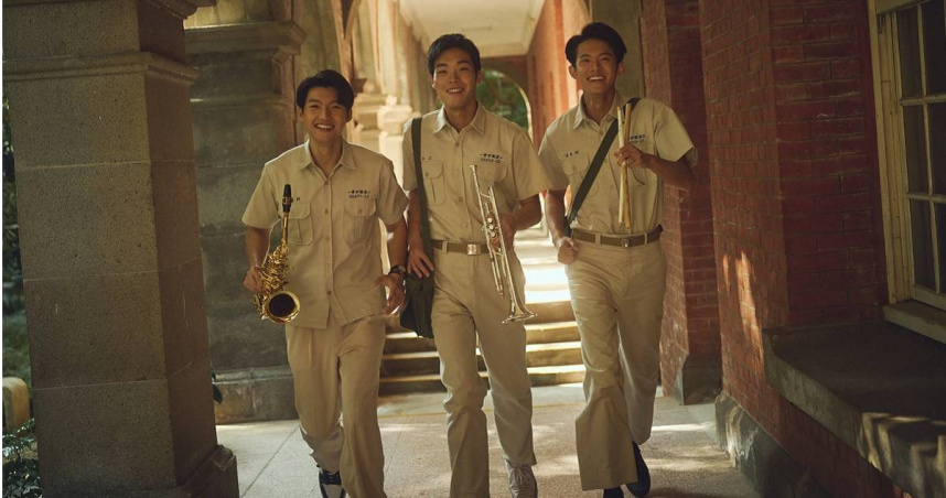 電影頻道／《進行曲》牧森、劉育仁、余杰恩裸身表演樂旗隊　花半年苦練打造熱血青春