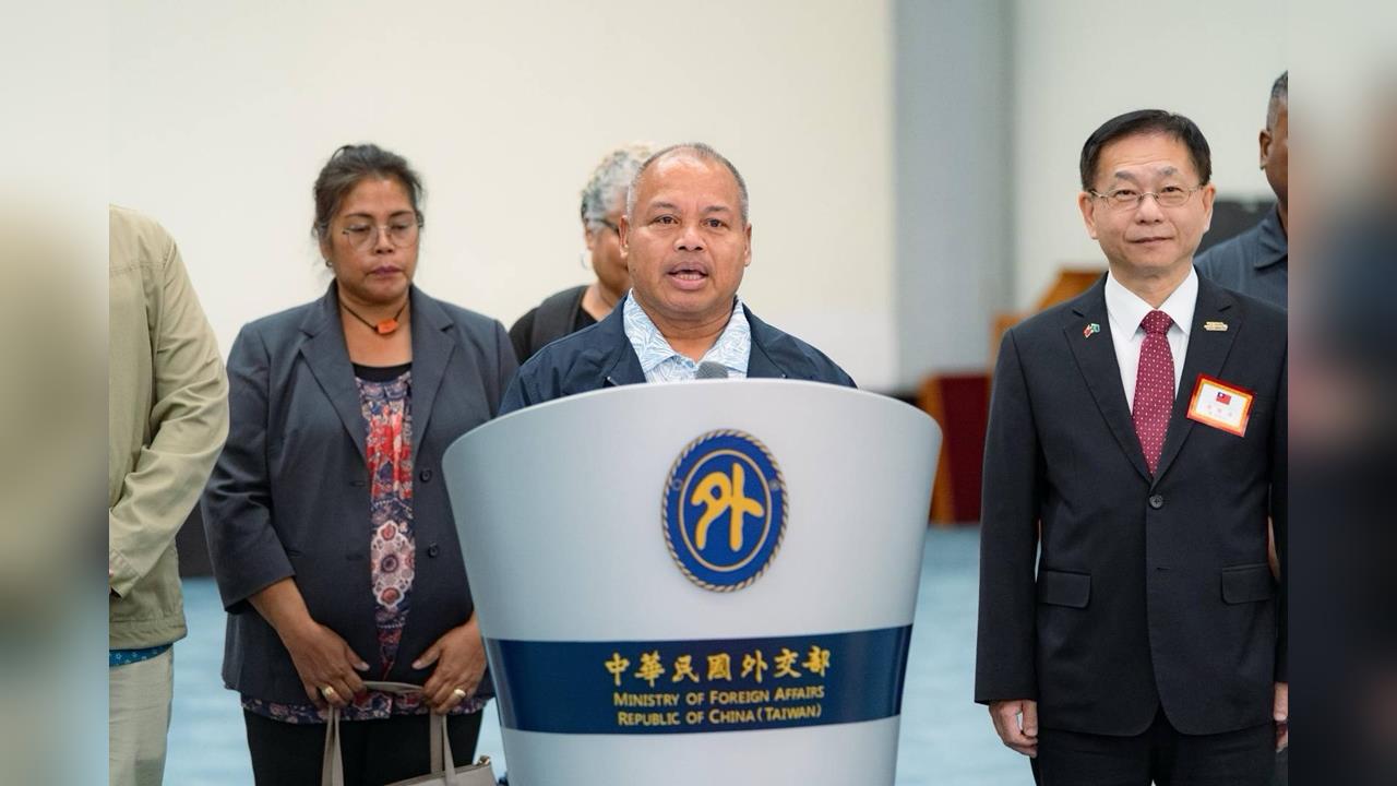 快新聞／太感動了！這國家為挺台灣「不惜槓上中共」　副總統驚傳親自來訪