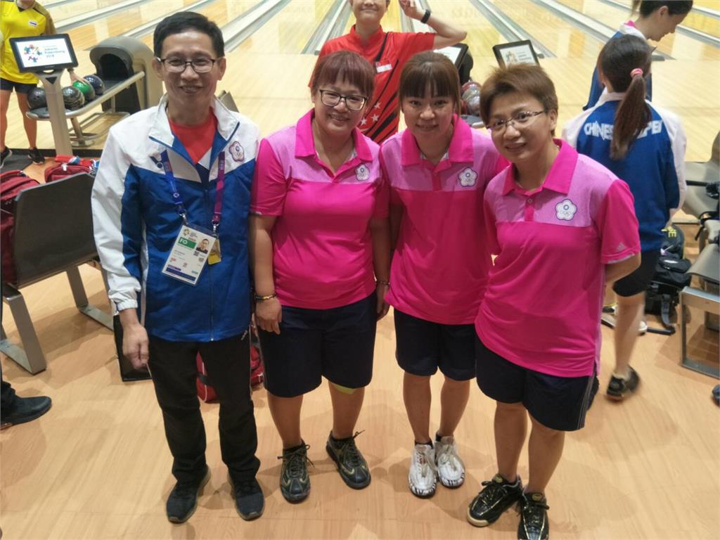 亞運／保齡球女子三人賽 台灣隊4255分奪銀