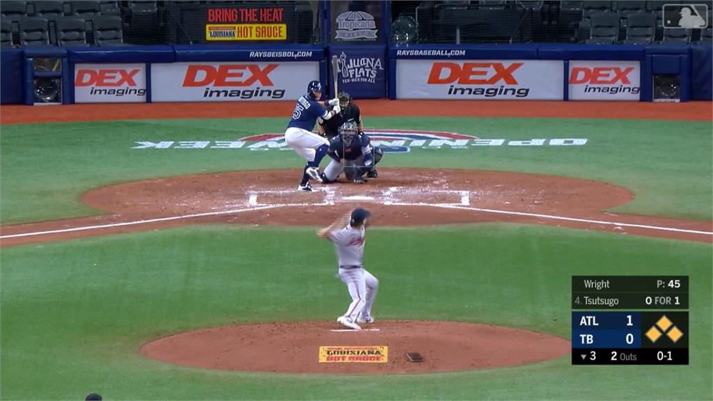 MLB／筒香嘉智滿壘敲安賺兩打點 光芒四連勝全聯盟戰績第一