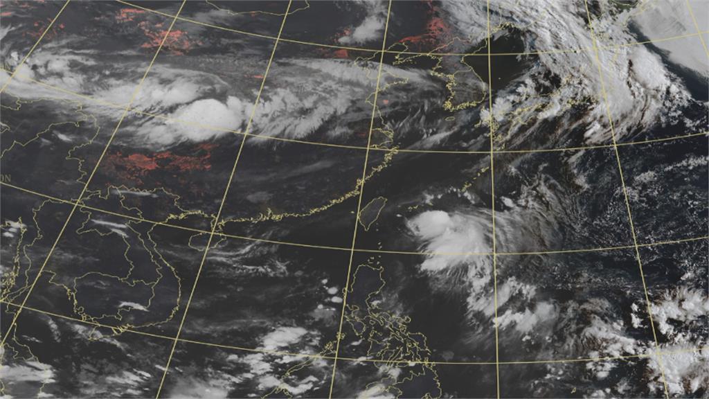 輕颱「奧麥斯」對台影響小　東部仍須留意風浪