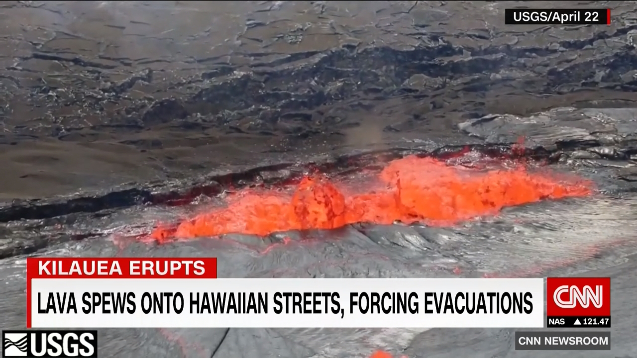 夏威夷火山噴發頻地震 撤離1700多人