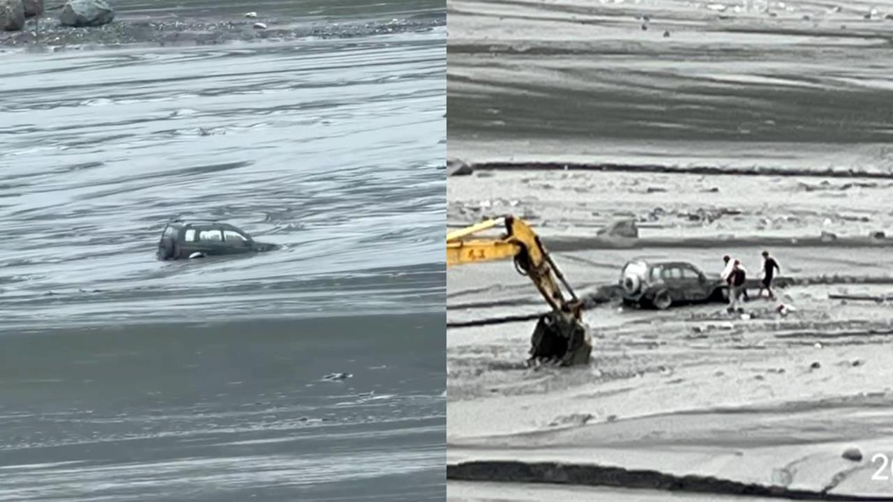 人找到了！馬太鞍溪洪流沖走工地主任失聯　警消「這地方」發現直呼：太強了