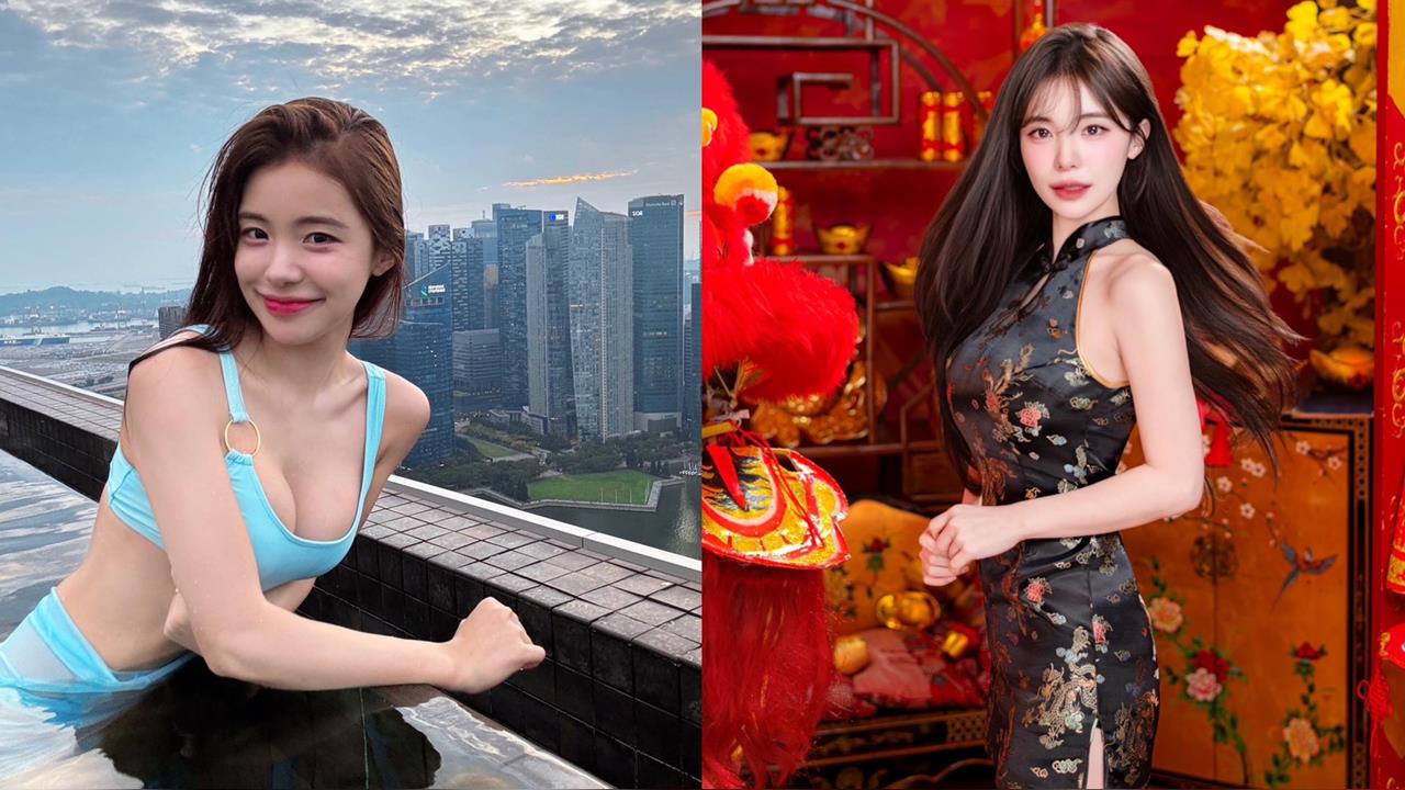 李多慧上身「綁1條就開跳」！雙面「大片肌肌」炸出驚豔全網