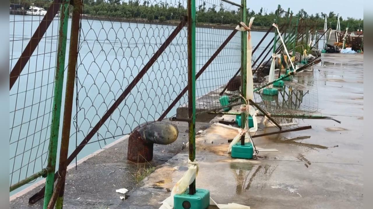 丹娜絲重創將軍漁港「碼頭欄杆未修」　夏日音樂節安全堪憂