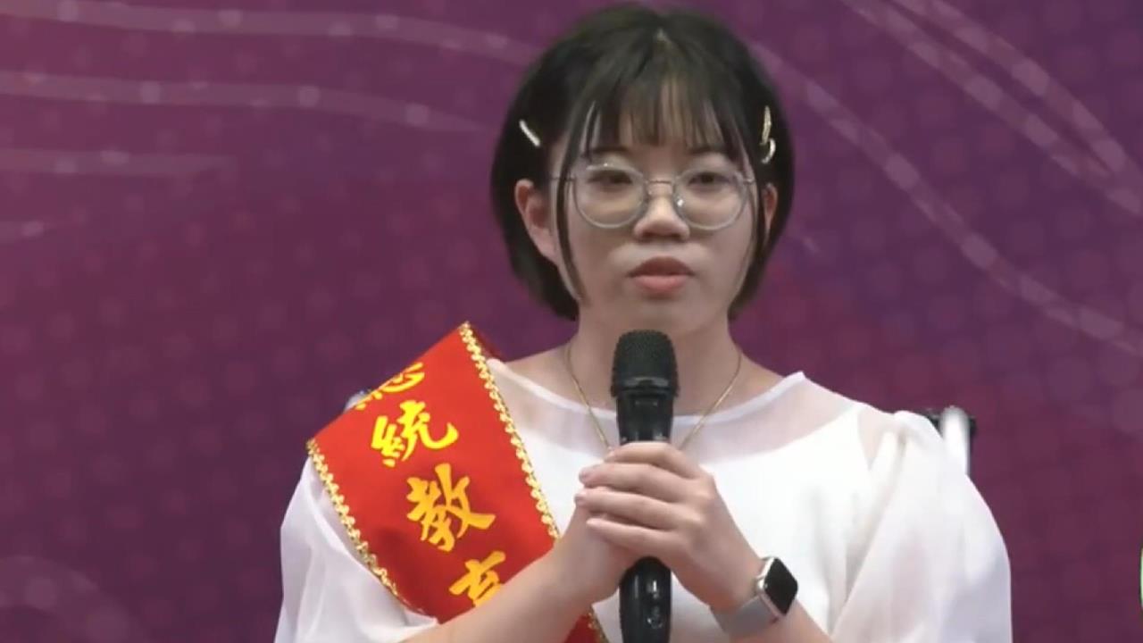 師大才女歷11次手術展韌性　獲總統教育獎一席話感動全場