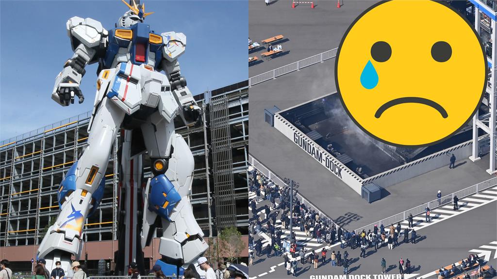 日本橫濱「1：1超巨大鋼彈」將拆除！「千架無人機」列隊告別…震撼畫面曝