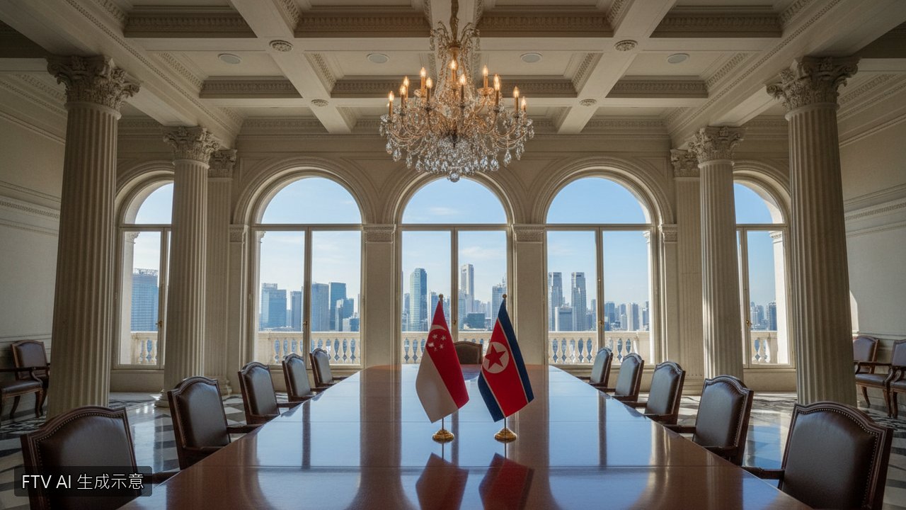 罕見訪問兩韓!新加坡外長抵平壤會晤北韓外長 下一步將轉往南韓
