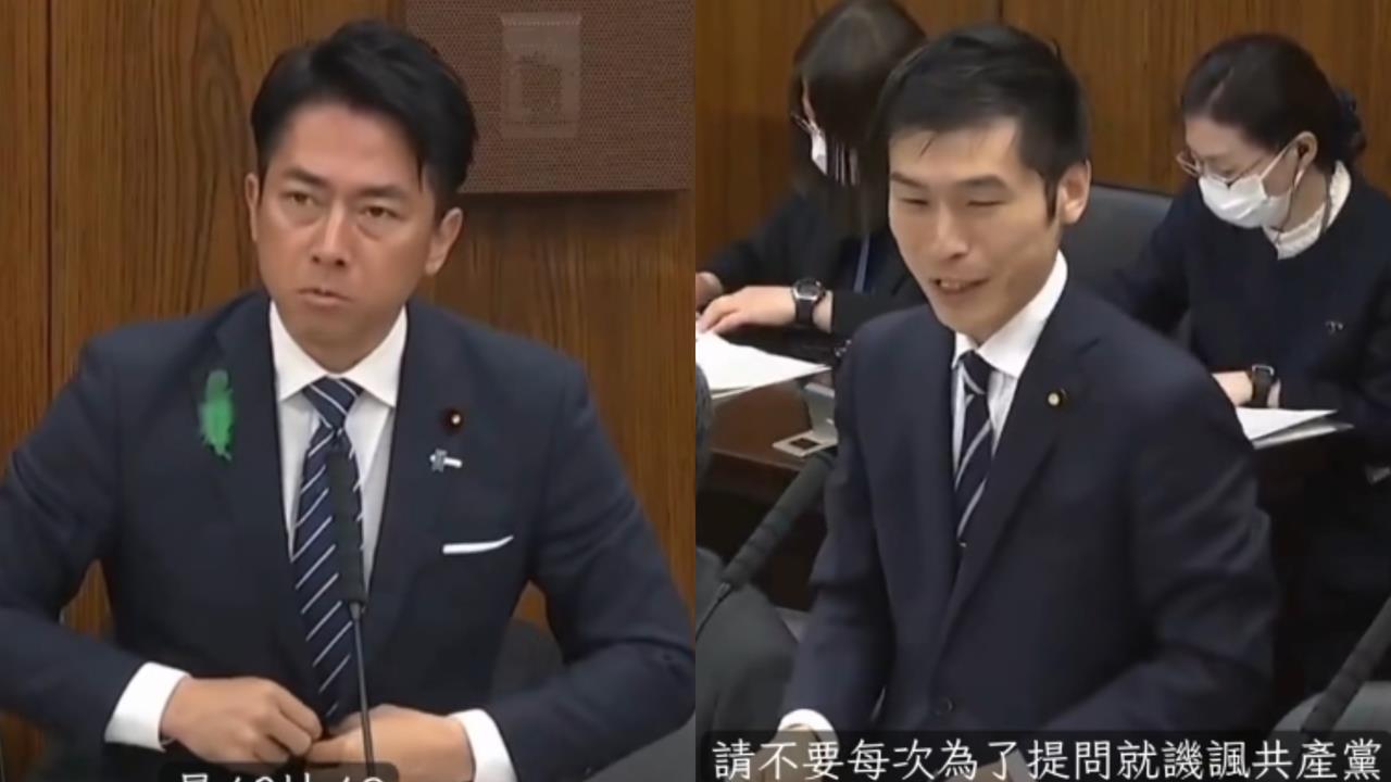 日共產議員轟武器出口「顛覆和平」！小泉進次郎「1句話神打臉」全場笑翻