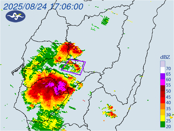 快新聞/下班記得帶雨具! 雲林、嘉義「這5鄉」大雷雨下到下午6時45分