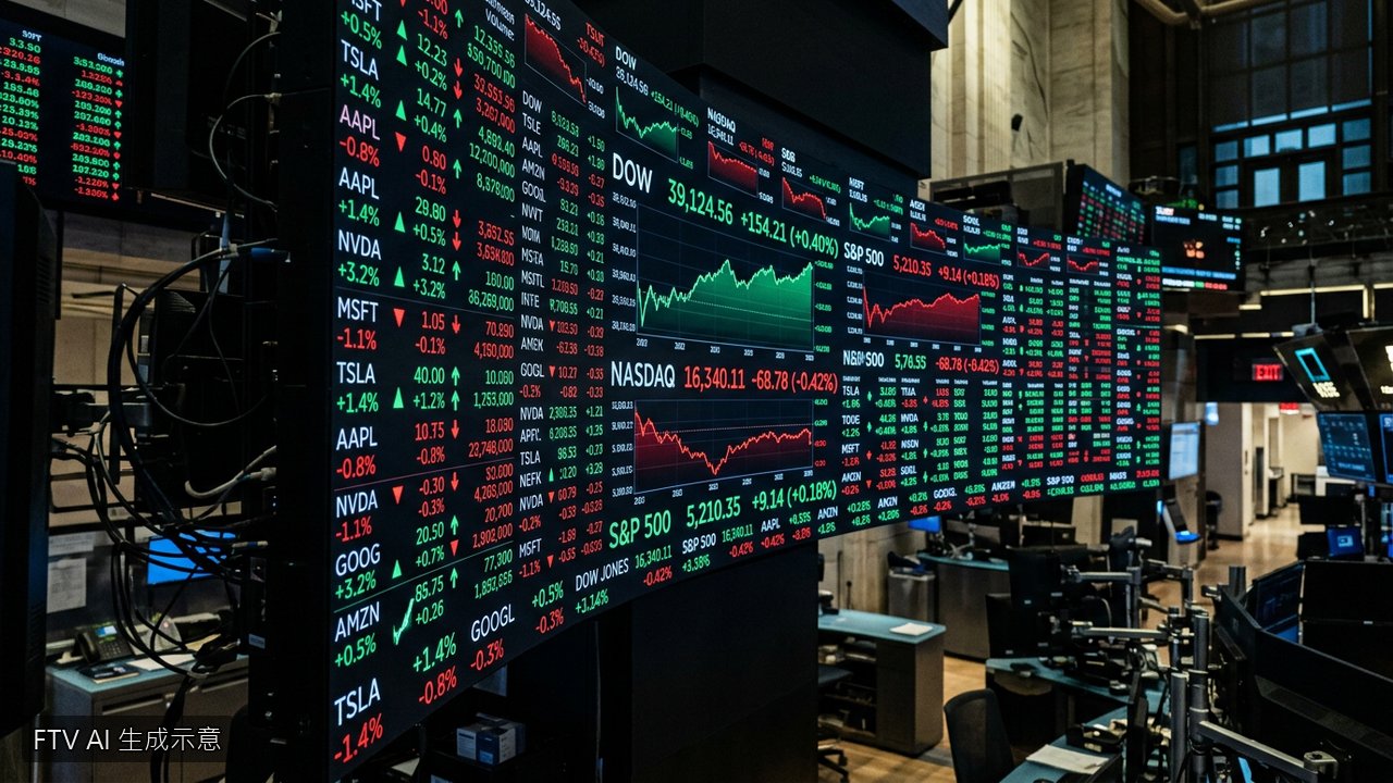 美股收盤漲跌互現　投資人聚焦科技巨頭財報與升息疑慮