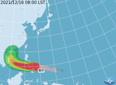 快新聞／雷伊升級強烈颱風　CNN：恐變「超級颱風」　林嘉愷：影響台灣機會很低