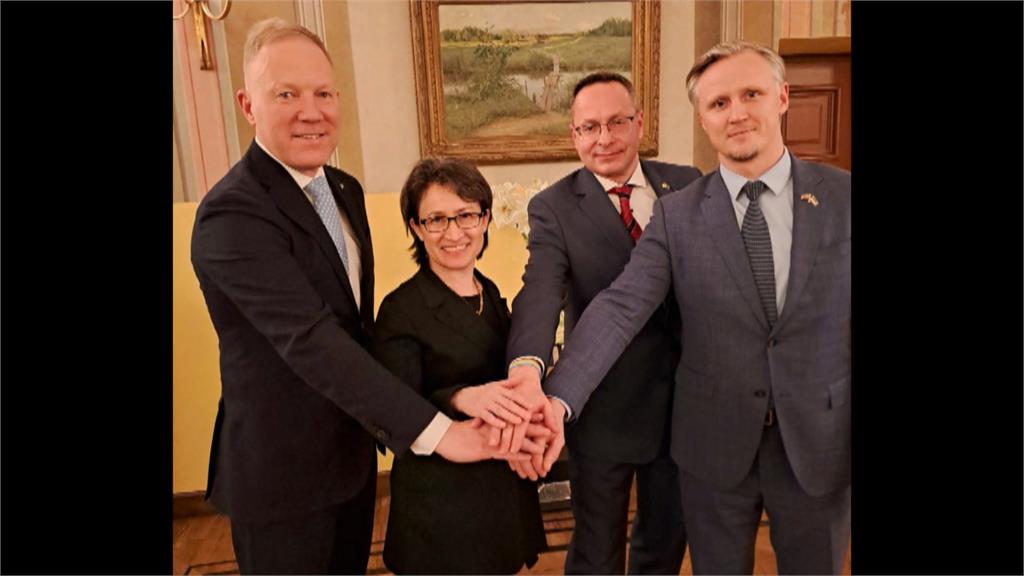 歐洲政要狂PO照曝光行蹤　蕭美琴會立陶宛2位總統候選人
