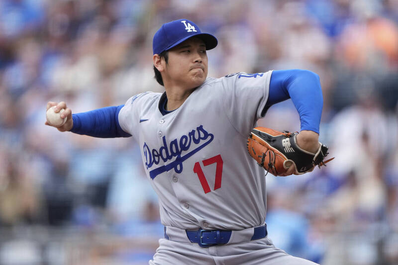 投手大谷投2局無失分飆生涯最速164公里火球!道奇仍以5:9不敵皇家吞敗