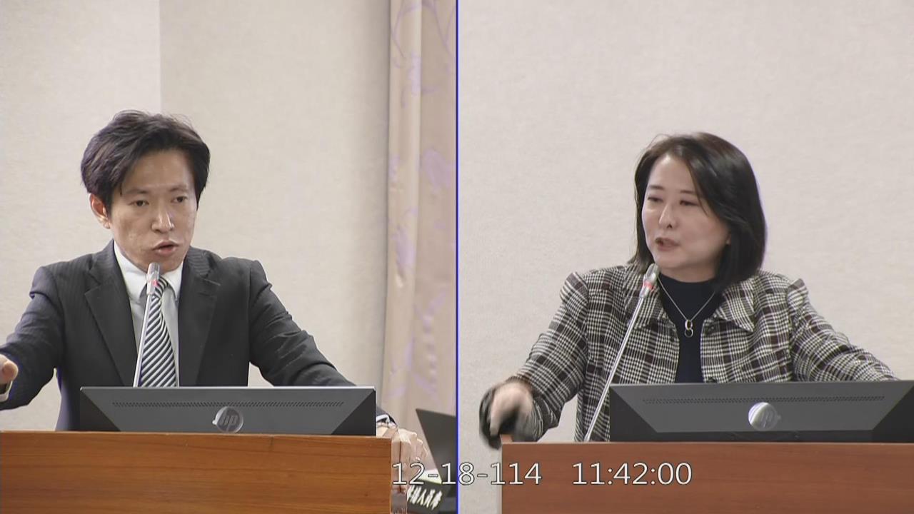 快新聞／王鴻薇質詢喊告踢鐵板！張惇涵嗆法院認證藍造謠敗訴「妳才好意思喔」