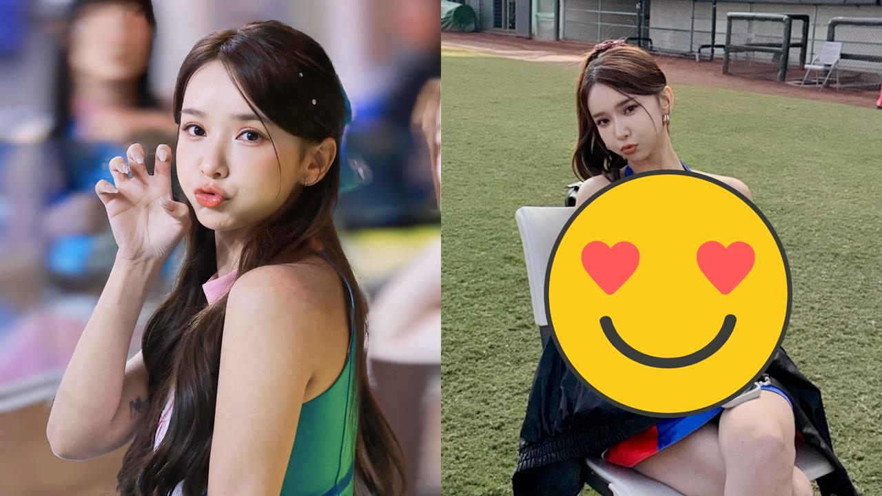 啦啦隊女神辣穿極短背心「解放中空」！一彎腰「大麻糬現形」她甜喊：看到了嗎