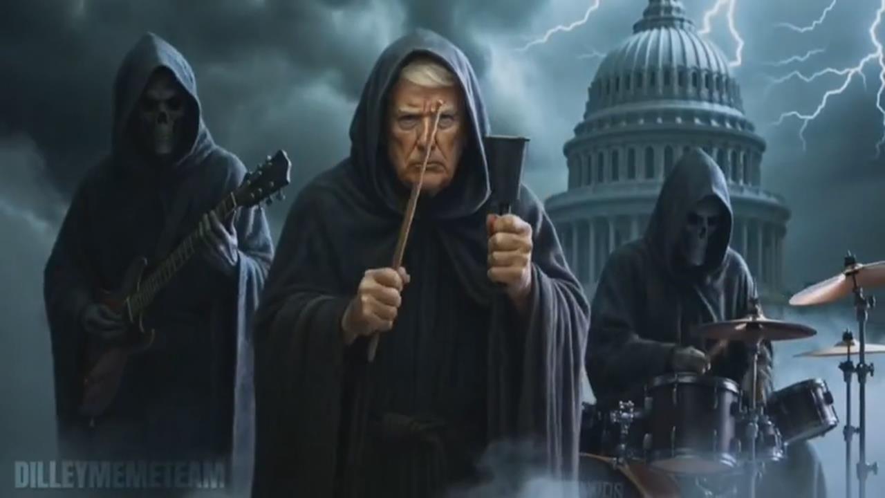 川普公布AI生成暗黑新影片　諷刺民主黨扼殺美國經濟