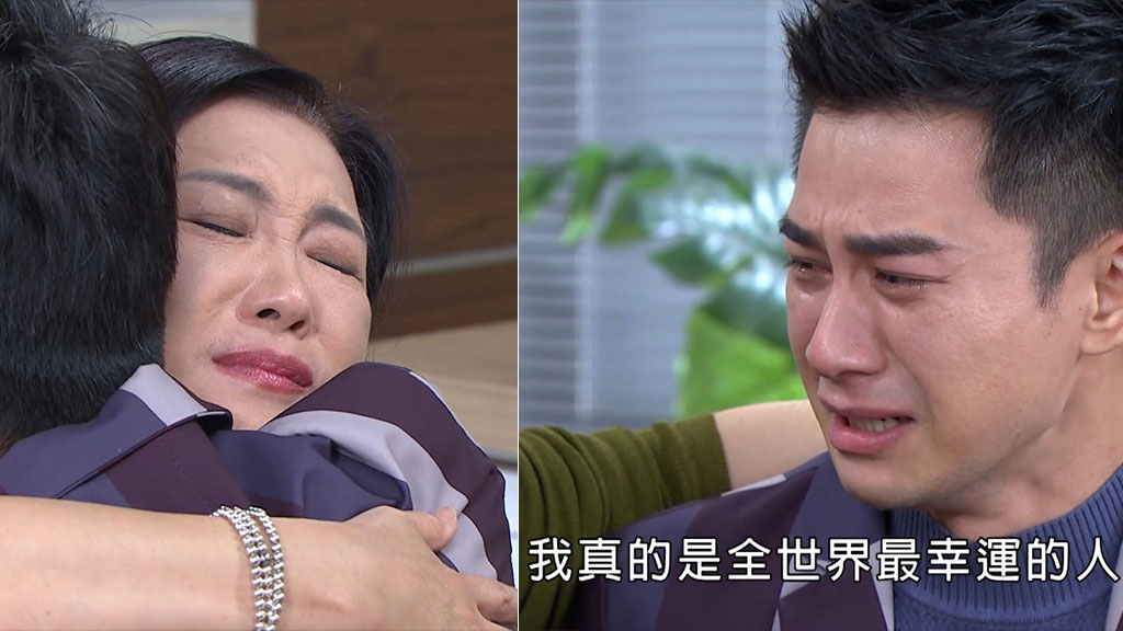 永遠都是我兒子！《愛的榮耀》姚黛瑋不計曾子益身世真心接納　母子淚擁全網動容：大媽是好人