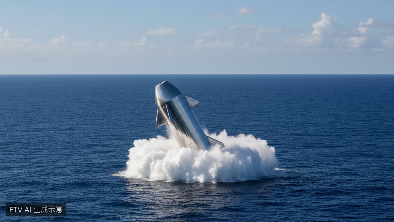 SpaceX巨型火箭星艦試飛成功!順利濺落印度洋為IPO鋪路