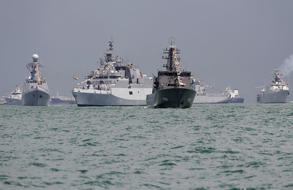 「亞洲國際海事防務展」新加坡登場　13國22艘軍艦參與
