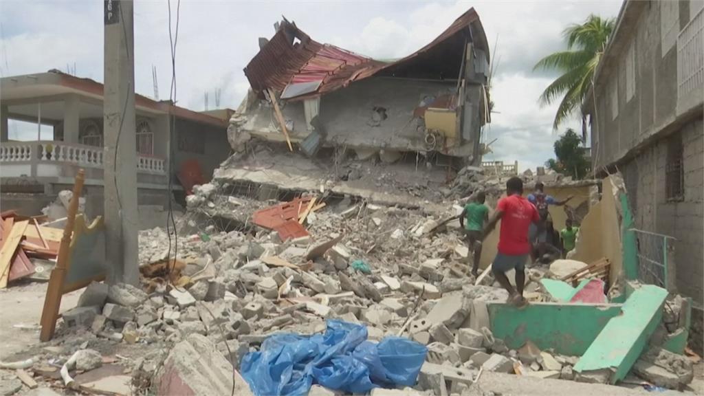 強震剛過熱帶低壓又來　海地罹難人數增至1400人