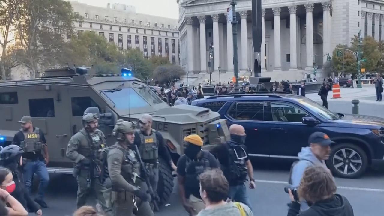 ICE掃蕩紐約唐人街引抗議 警民上演全武行多人被捕