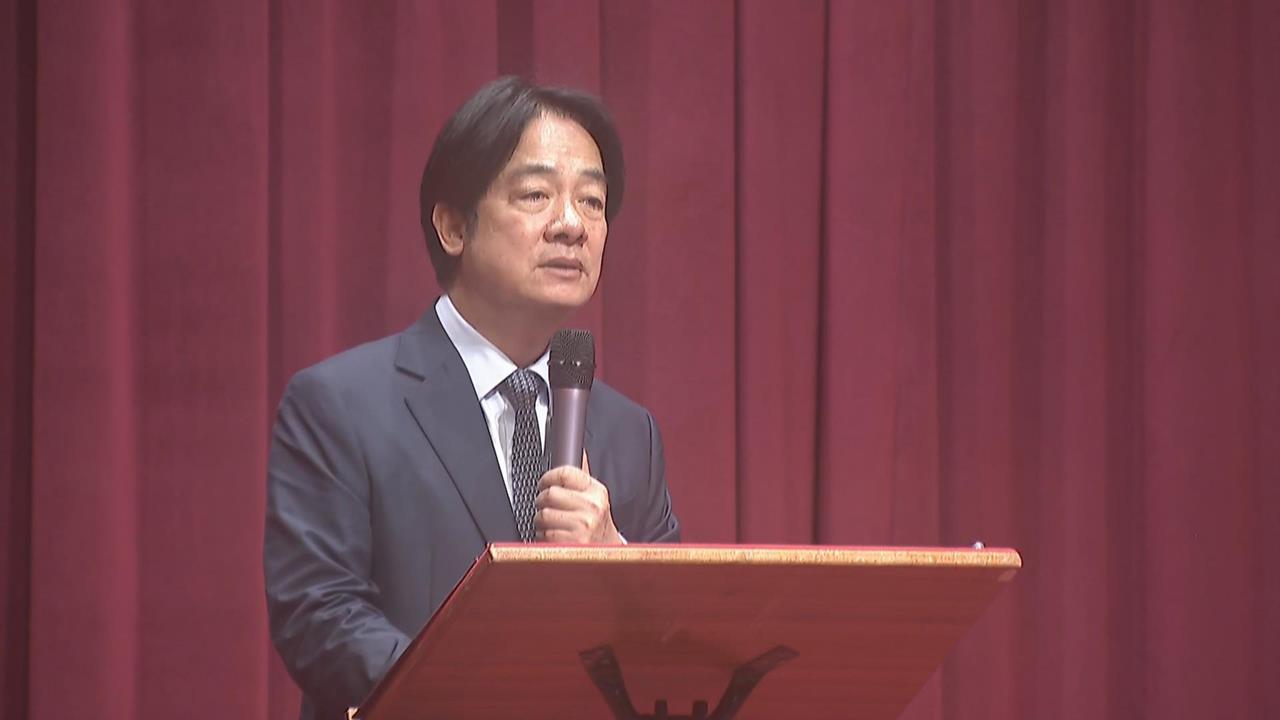 快新聞／賴清德發聲了！出席八二三68週年活動喊：和平協議只會換來屈辱