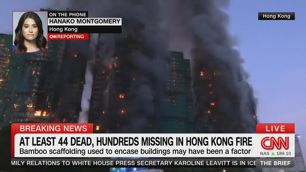 外牆維修違規釀禍? 香港宏福苑大火釀慘劇 竹棚鷹架變巨型煙囪