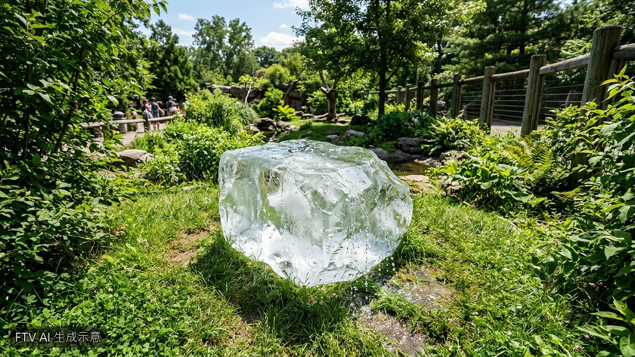 大貓熊啃冰塊、老虎吹冷氣！中國長沙動物園出奇招幫動物消暑