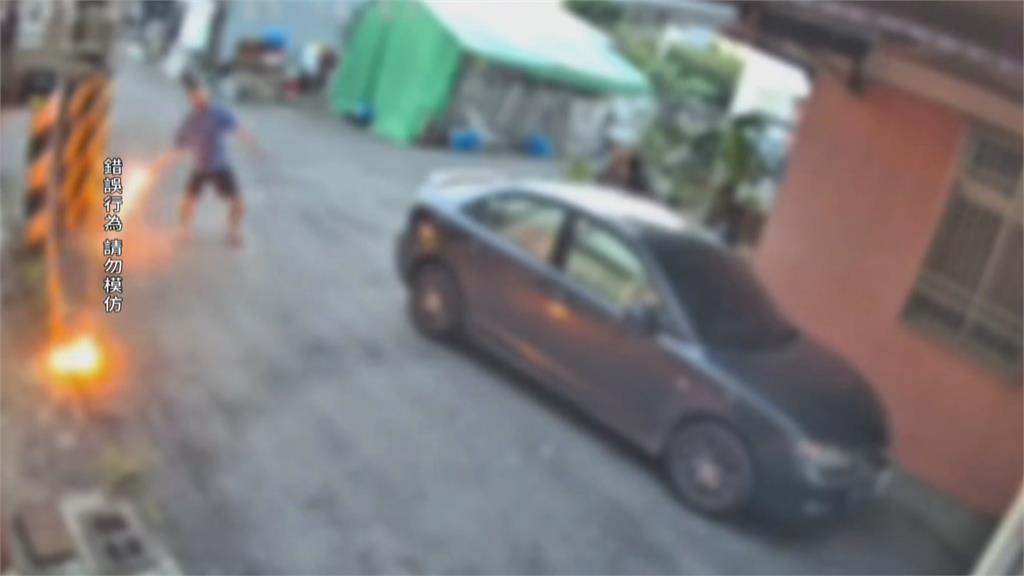 嘉義男曾失控持球棒砸車　再涉朝民宅擲汽油彈縱火