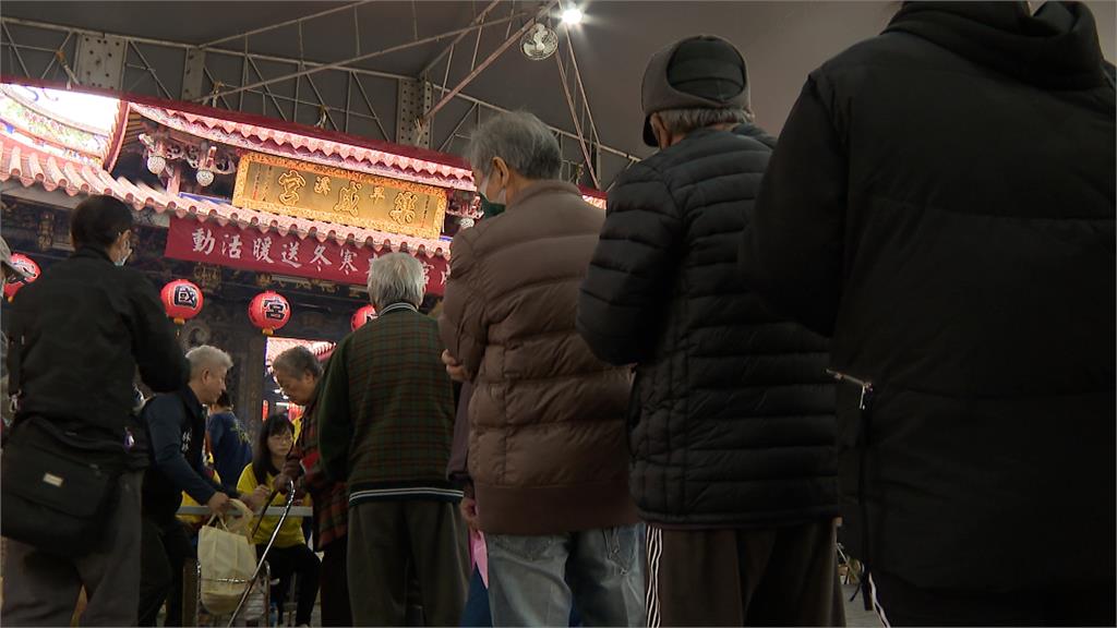 台中樂成宮旱溪媽祖　寒冬送暖助5400戶弱勢家庭