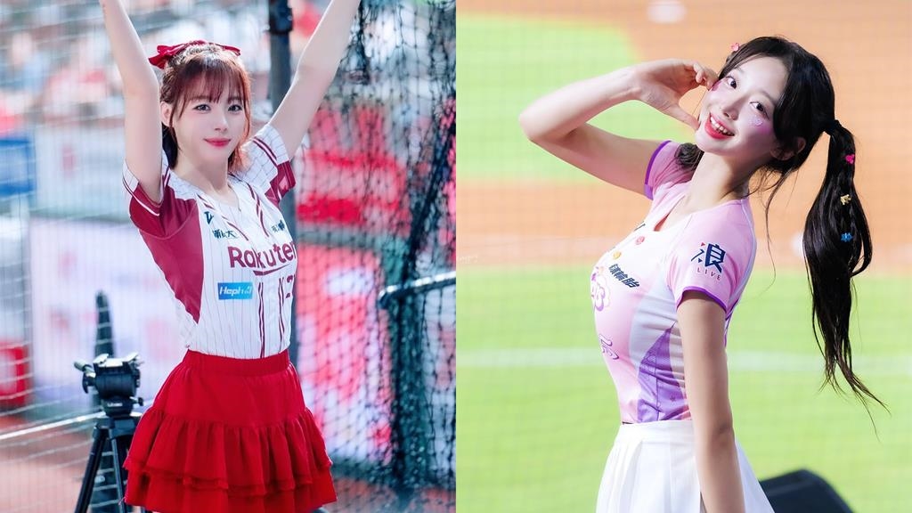 河智媛、禹洙漢超挺樂天！ 封王遊行專程飛來台 樂喊：下個賽季也一起加油