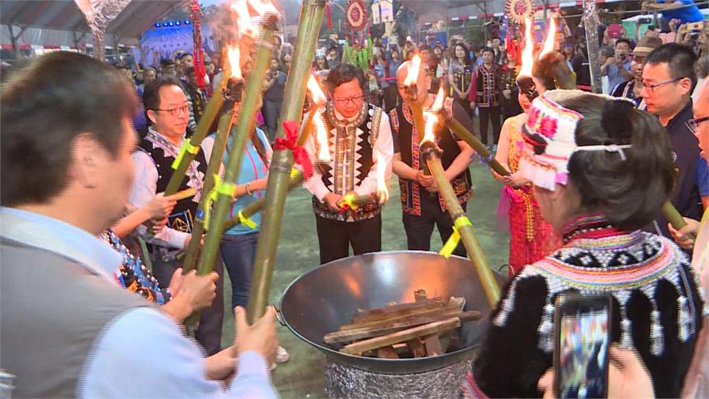 龍岡米干節盛大 鄭文燦：盼成國際交流平台