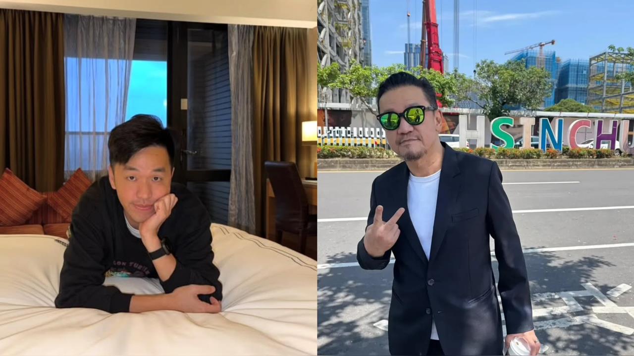 香蕉遭酸「模仿退步、臉變短」！親邀陳為民「同框炫口技」網笑瘋：根本是父子