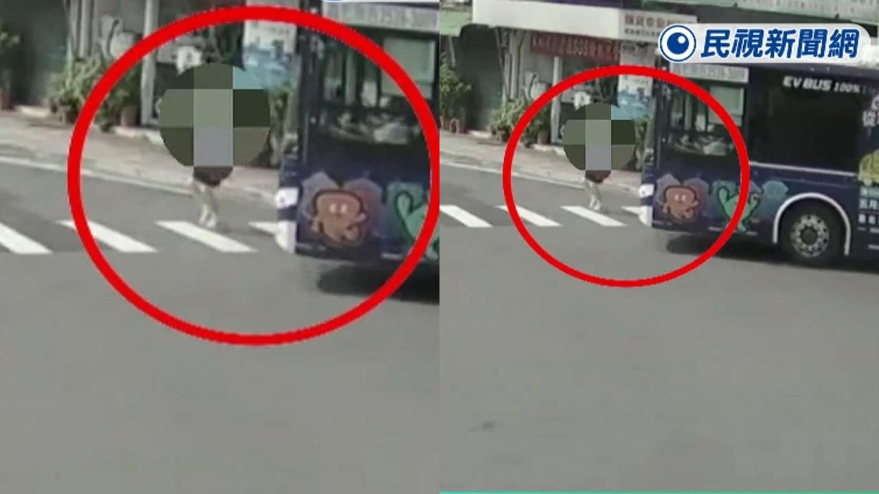 幫兒助選途中遇死劫！周勝考前妻「遭公車撞輾亡」驚悚監視器畫面曝光