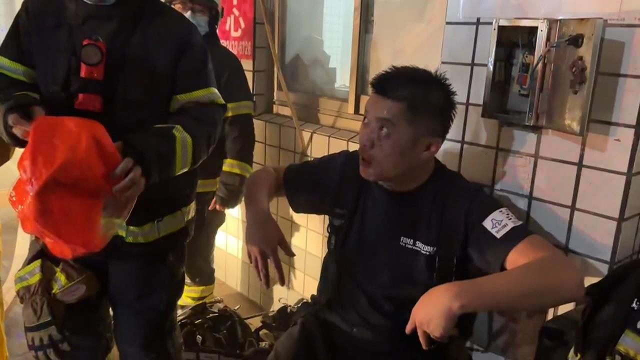 41歲勇消詹能傑三進火場殉職 "摘面罩"捨身救人