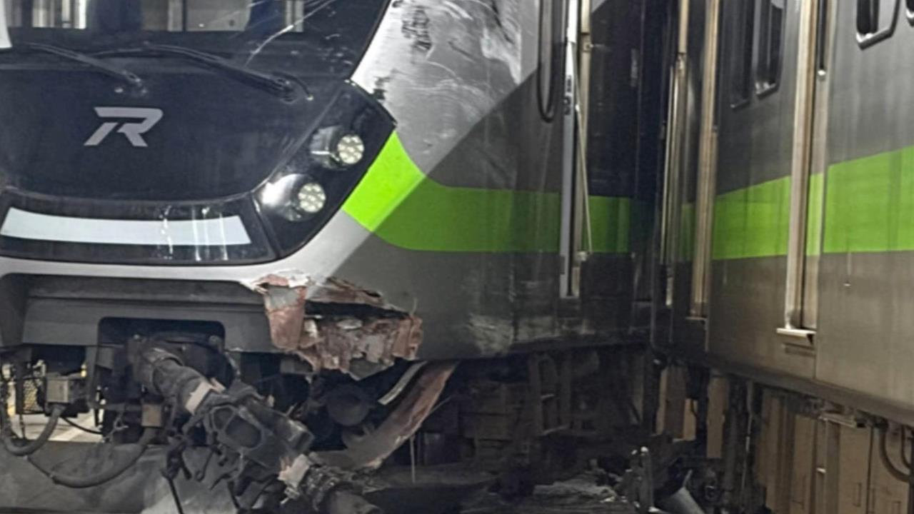 台鐵七堵調車場出意外！　「列車相撞出軌」　1員工傷